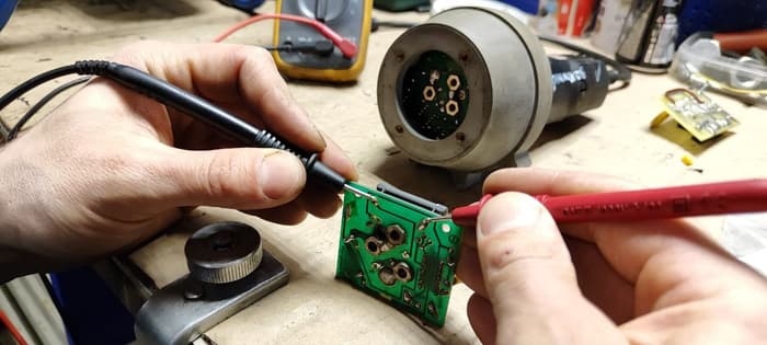 Тест конденсатора на сопротивление технического фена forsthoff Тест конденсатора на сопротивление технического фена forsthoff