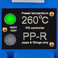 Панель управления PPR аппаратов для ПП труб ECO Панель управления PPR аппаратов для ПП труб ECO