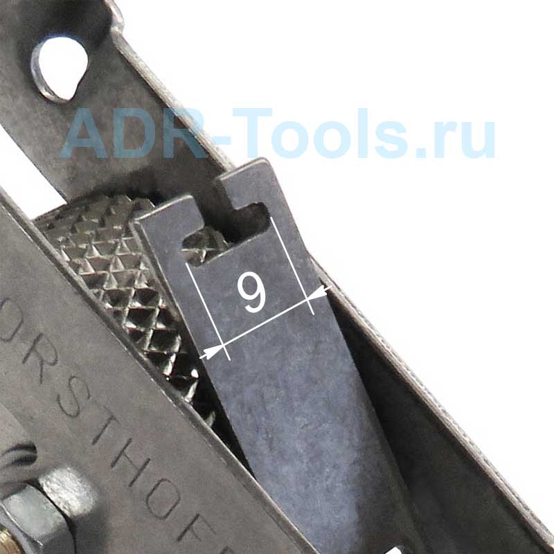 Валик прижимной металлический для таможенной ленты 9 мм Валик прижимной металлический для таможенной ленты 9 мм