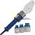 DYTRON D04970 Set P-4a 850W TW MINI blue (20-32) утюг для пропиленовых труб и насадки