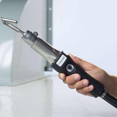 МИНИ строительный фен для пайки MINI-HBL-4000 Forsthoff с насадкой быстрой сварки
